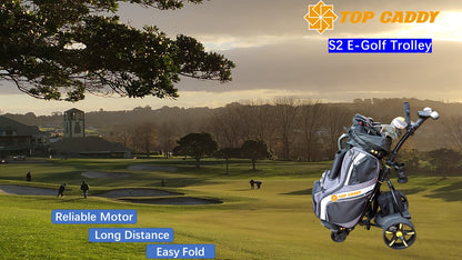 TopCaddy S2 Electric Golf Buggy Lithium Battery(36 Holes)